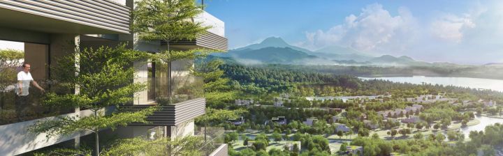 BIỆT THỰ TRÊN CAO ĐỘC ĐÁO